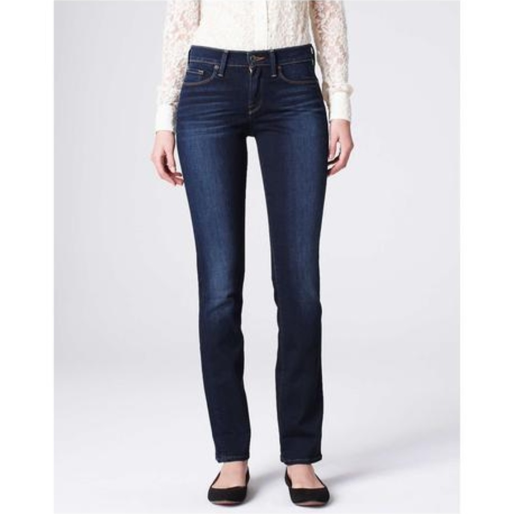 Lucky Brand Sofia Straight Dark Wash Denim Jeans